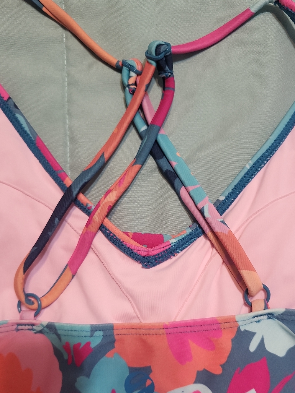 Like New! Nani Bellevue Floral Tankini Top - Multicolor - Picture 3 of 5